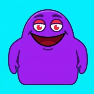 Purple Shake Monster Horror Unity Source Code